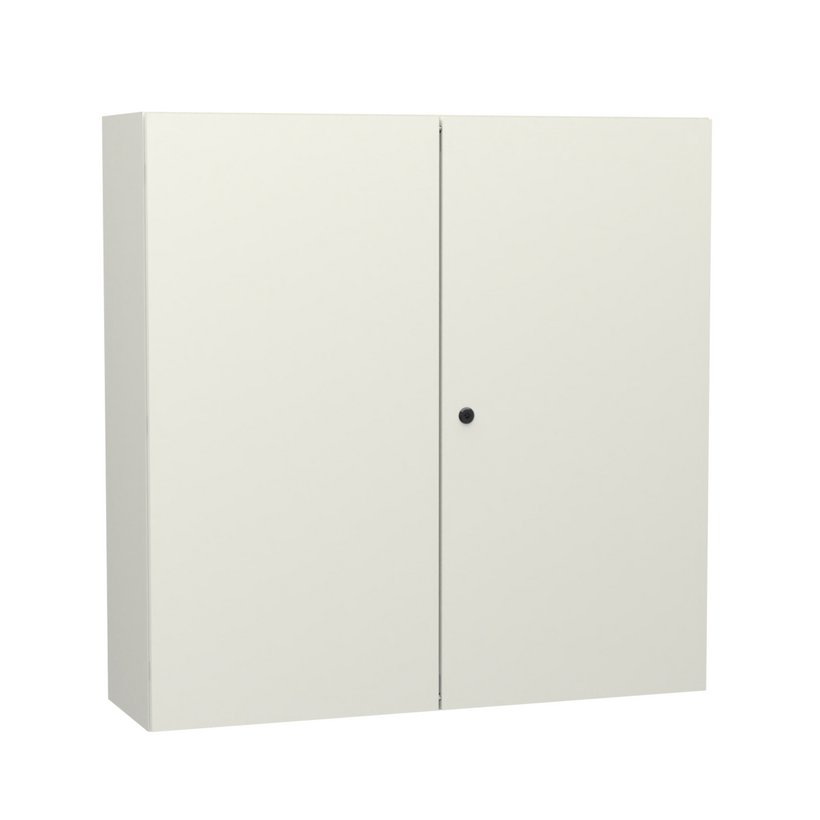 Wandbehuizing serie 33 plaatstaal, 2 deurs