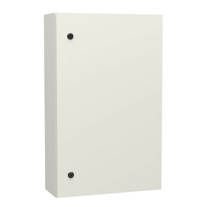 Wandbehuizing serie 33 plaatstaal, 1 deur