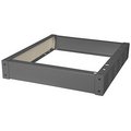 Sokkel 100 mm hoog voor kast H390, H395 en PC2096