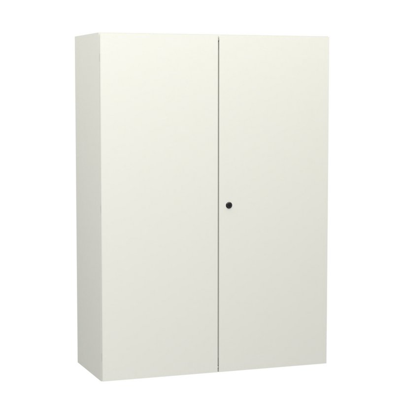 Wandbehuizing serie 33 plaatstaal, 2 deurs